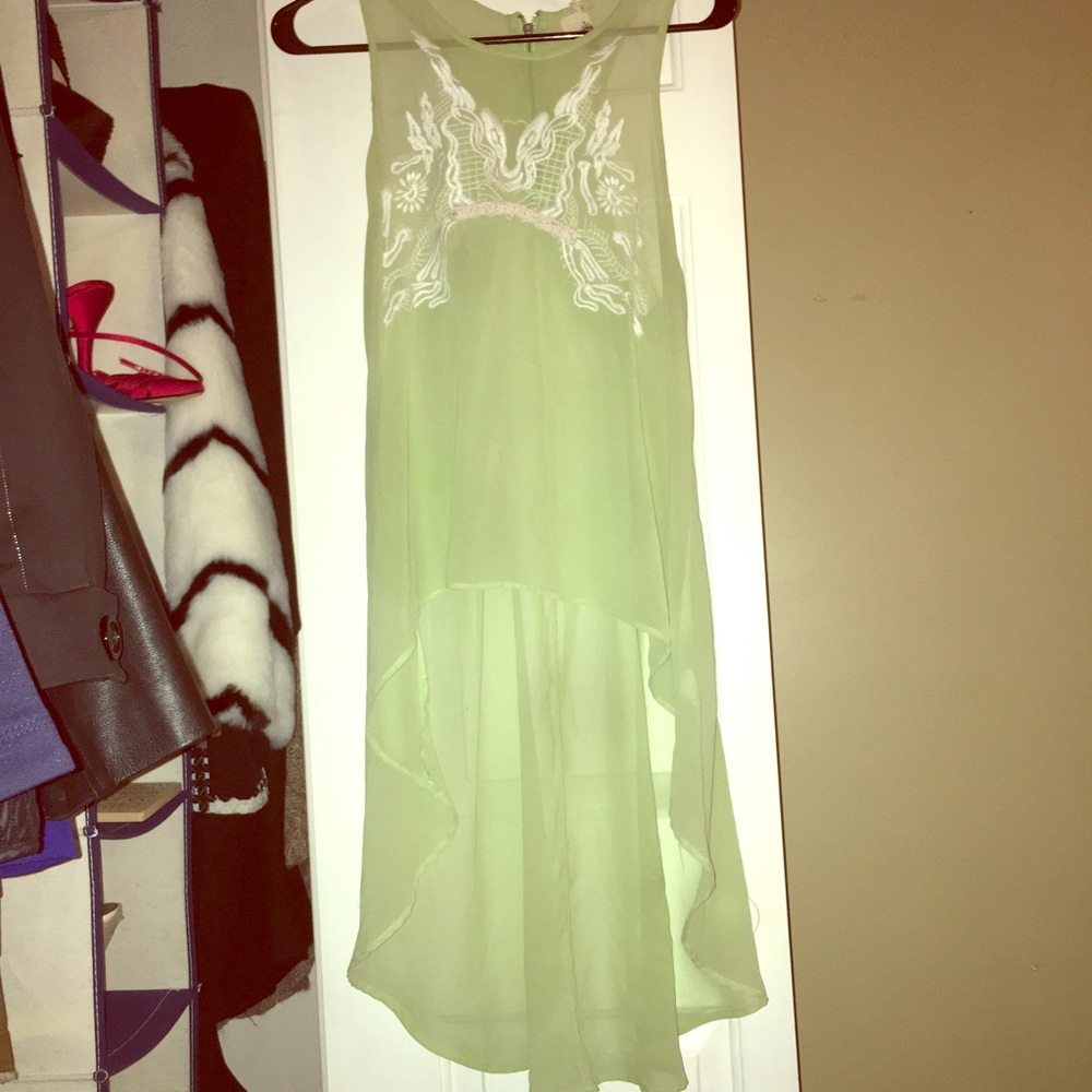 Francesca’s Long Sheer Tank